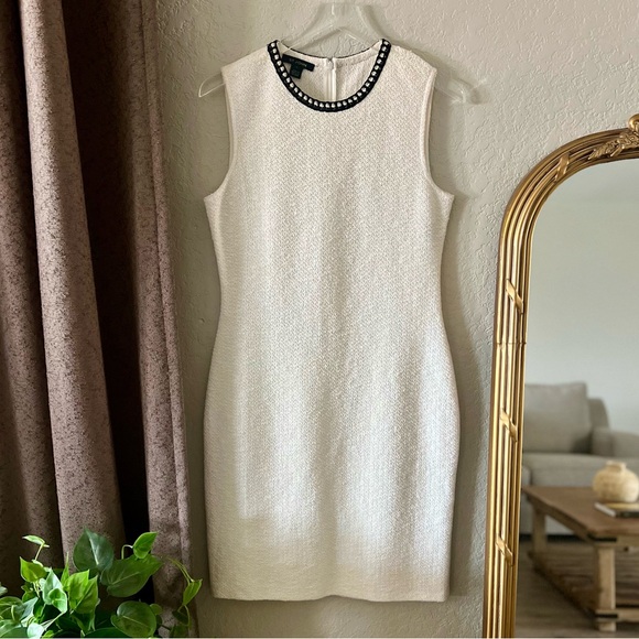 St. John Tweed Sheath Dress